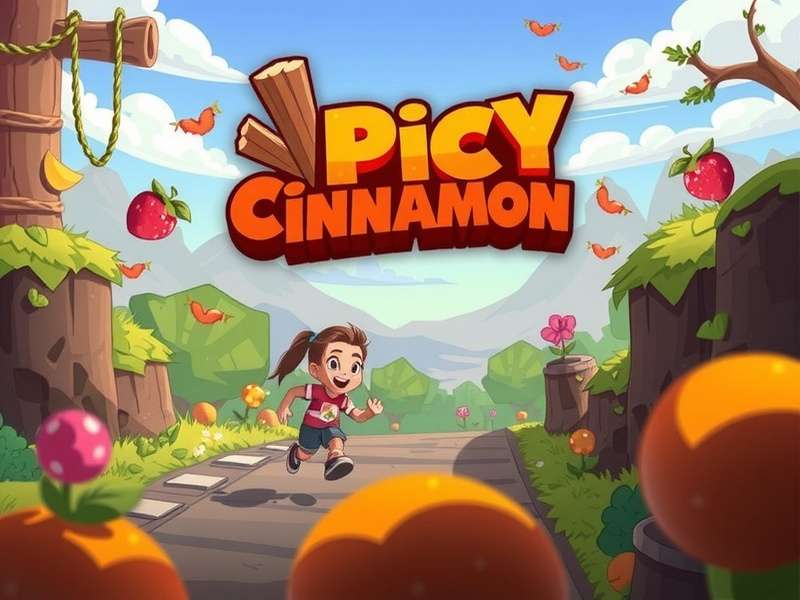 Spicy Cinnamon Run Game Banner